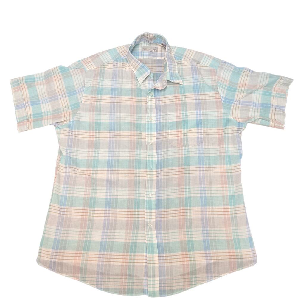 Wedgefield Pastel Button-Down with Breast Pocket | Men's XL